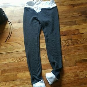 Wildfox lace up joggers